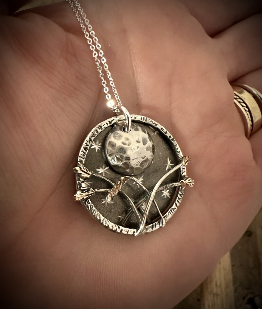Harvest Moon Pendant 🌾
