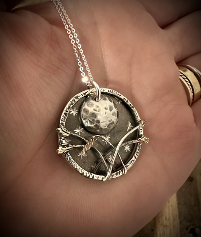 Harvest Moon Pendant 🌾
