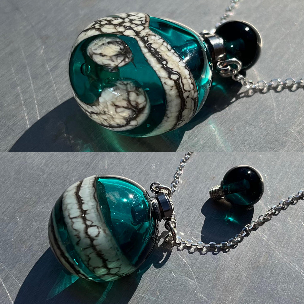 Ornamental Amulet or Potion Bottle