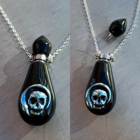 Ornamental Amulet or Potion Bottle