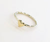 Heart of Gold Stackable Ring